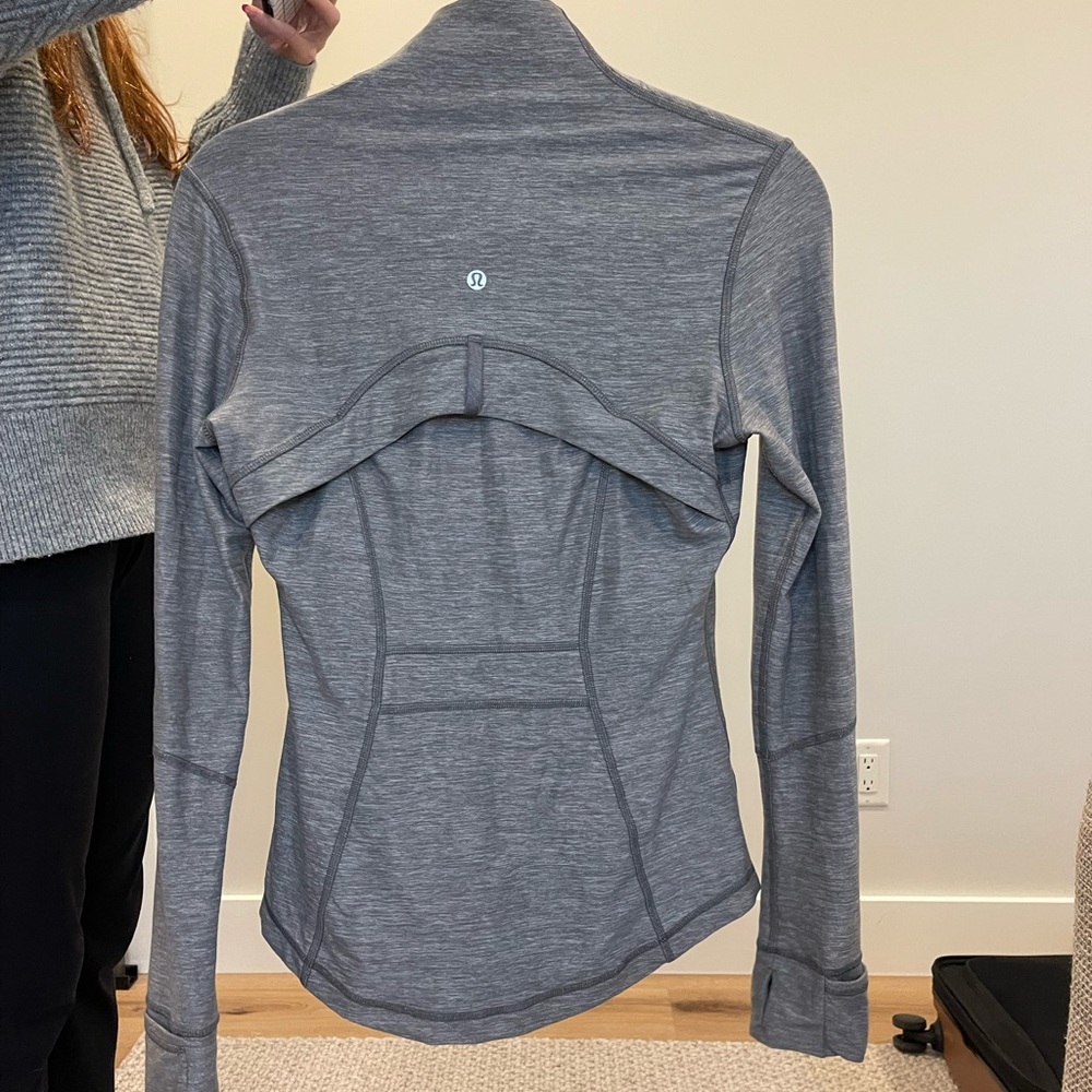 Grey Lululemon define jacket